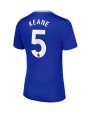 Billige Everton Michael Keane #5 Hjemmedrakt Dame 2024-25 Kortermet